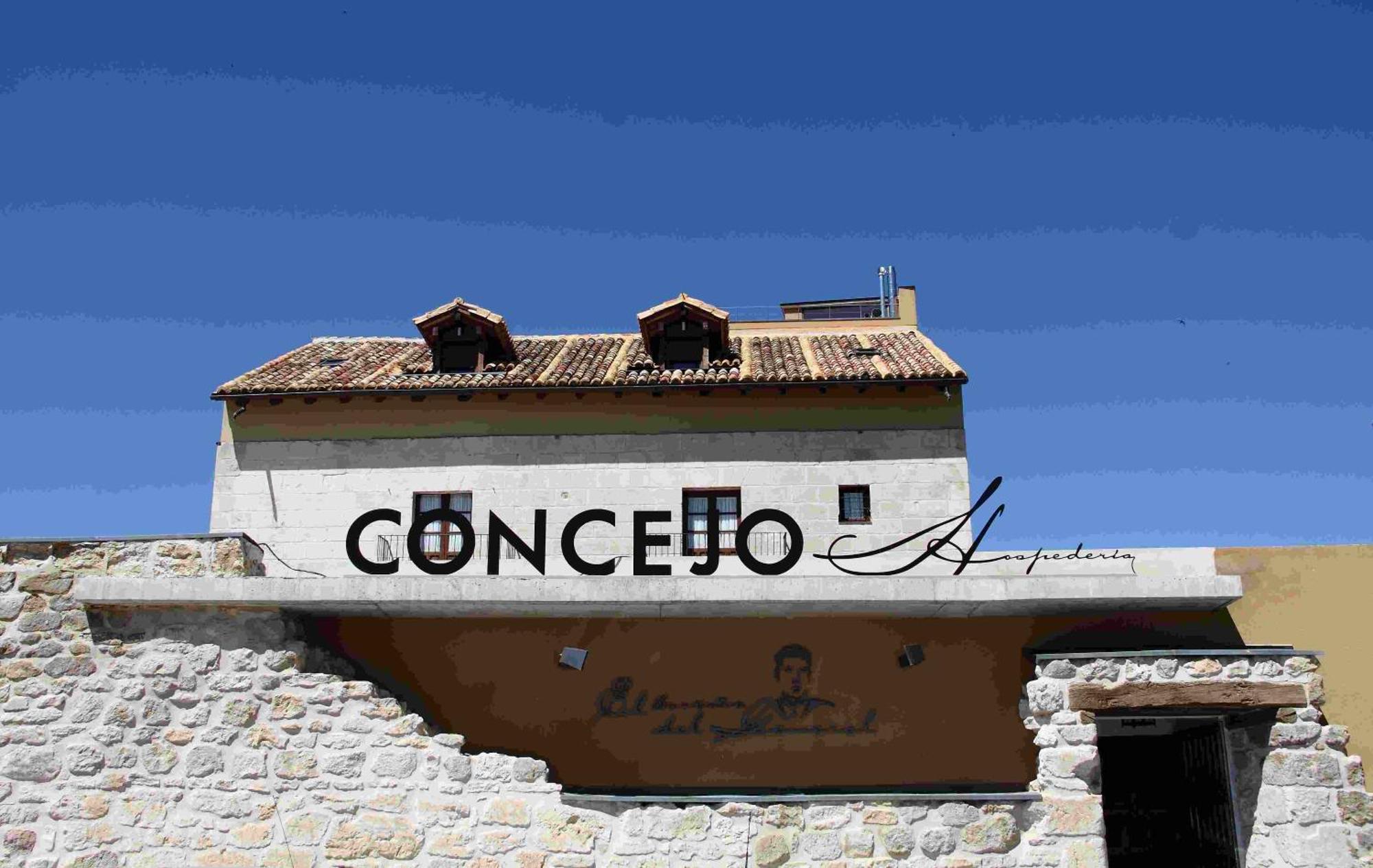 Concejo Hospederia Hotel Valoria la Buena Exterior foto